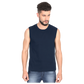 Navy Blue - Sleeveless T-Shirt