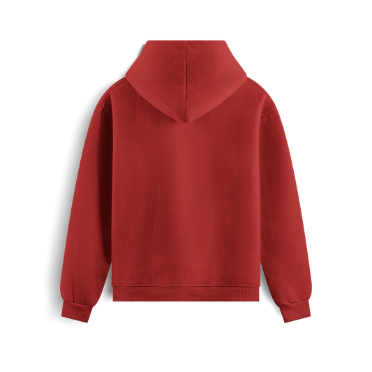 Red - Hoodie - Solid