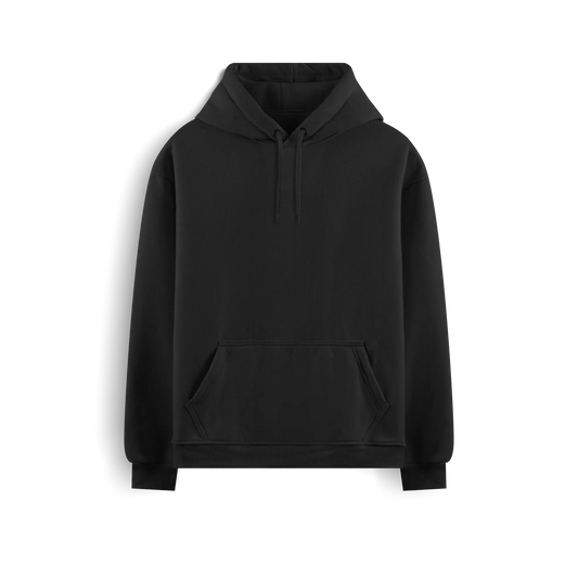Black - Hoodie - Solid