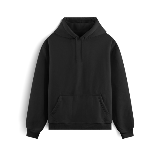 Black - Hoodie - Solid