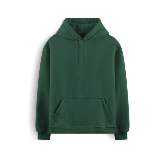 Green - Hoodie - Solid