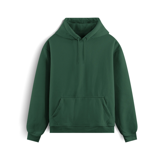 Green - Hoodie - Solid