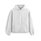 White - Hoodie - Solid