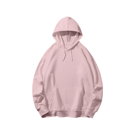 Baby Pink - Oversized Hoodie - Solid