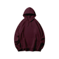 Maroon - Oversized Hoodie - Solid