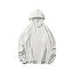 White - Oversized Hoodie - Solid