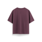 Maroon - Oversized - Solid T-Shirt