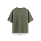 Olive Green - Oversized - Solid T-Shirt