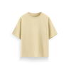 Beige - Oversized - Solid T-Shirt