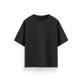 Black - Oversized - Solid T-Shirt
