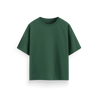 Green - Oversized - Solid T-Shirt