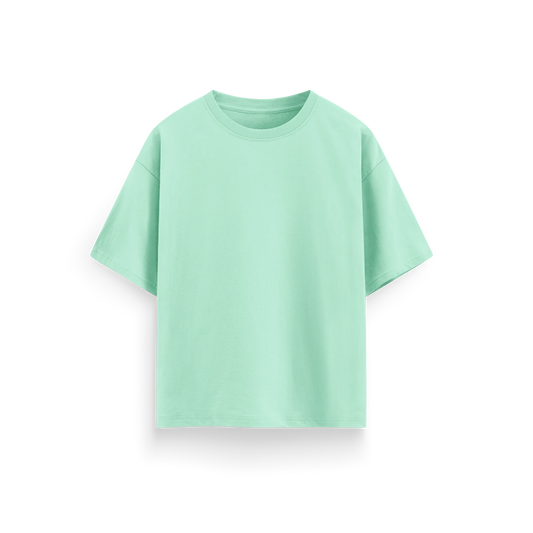 Mint - Oversized - Solid T-Shirt