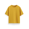 Mustard Yellow - Oversized - Solid T-Shirt