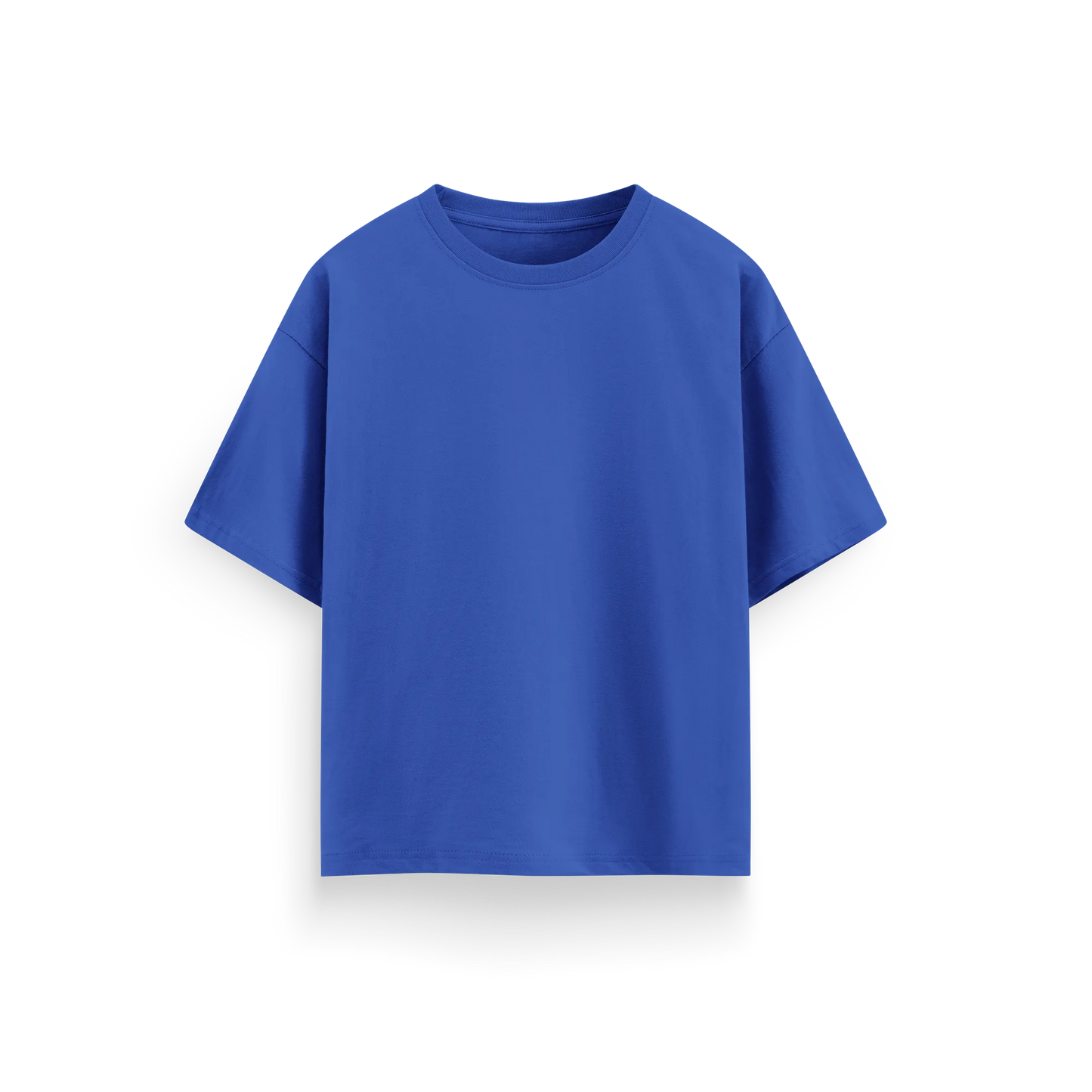 Royal Blue - Oversized - Solid T-Shirt