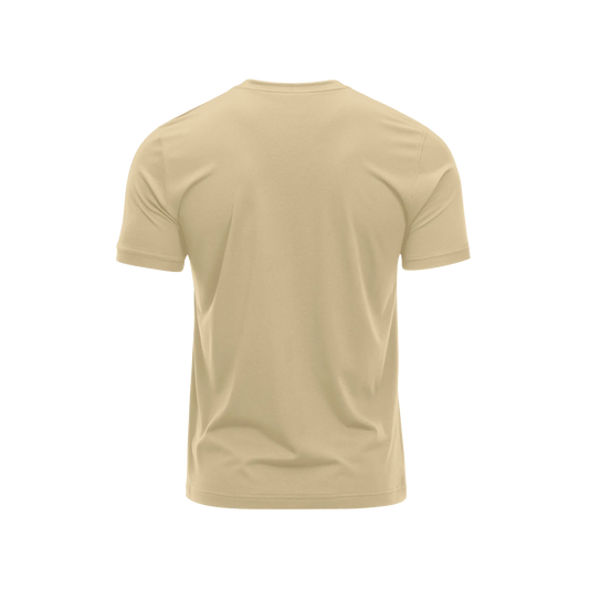 Beige - Solid T-Shirt