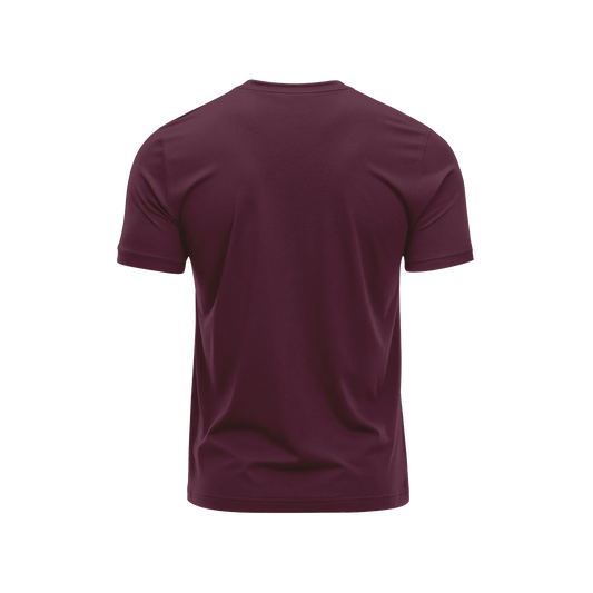 Maroon - Solid T-Shirt