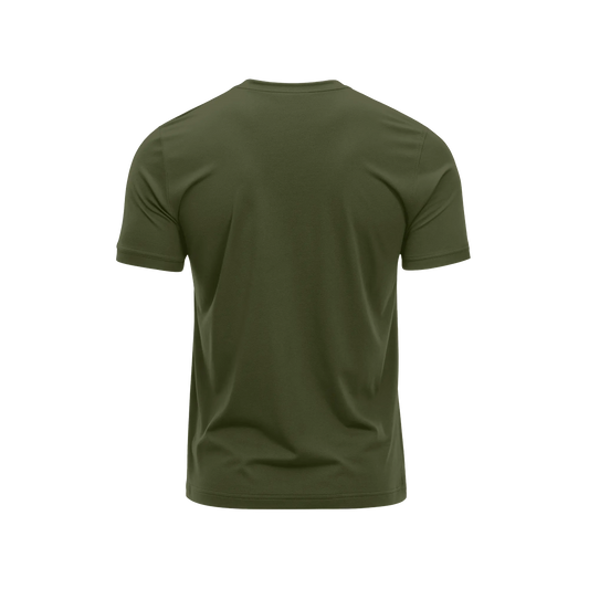Olive Green - Solid T-Shirt