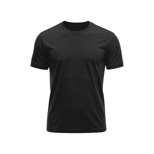 Black - Solid T-Shirt