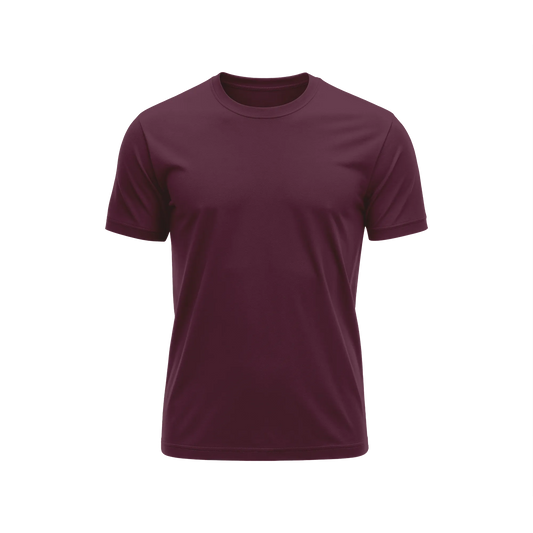Maroon - Solid T-Shirt