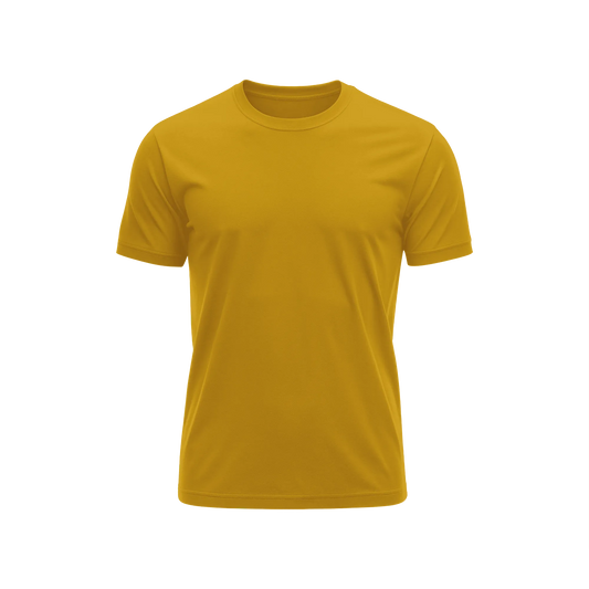 Mustard Yellow - Solid T-Shirt