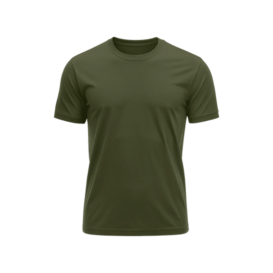 Olive Green - Solid T-Shirt