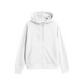 White - Zipper Hoodie - Solid