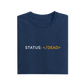 Status Dead - Navy Blue - T-Shirt