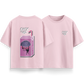 Suck It Up - Baby Pink - Oversized T-Shirt