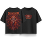 Sukuna - Jujutsu Kaisen - Black - Oversized T-Shirt