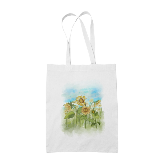 Sun Flower - Tote Bags