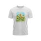 Sun Flower - White - T-Shirt
