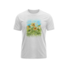 Sun Flower - White - T-Shirt