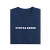 Syntax Error - Navy Blue - T-Shirt