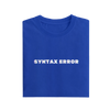 Syntax Error - Royal Blue - T-Shirt