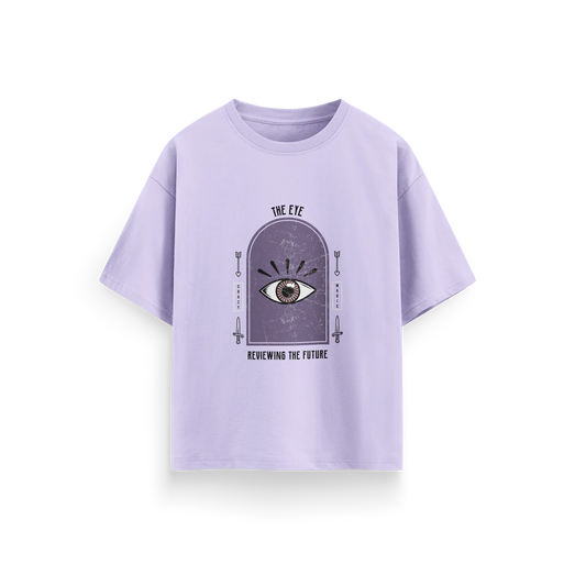 The Eye - Lavender - Oversized T-Shirt