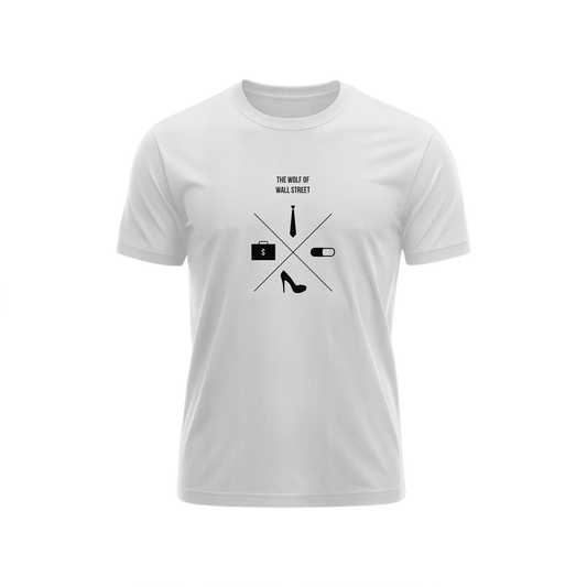 The Wolf Of Wall Street - White - T-Shirt