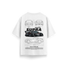Toyota Supra - White - Oversized T-Shirt