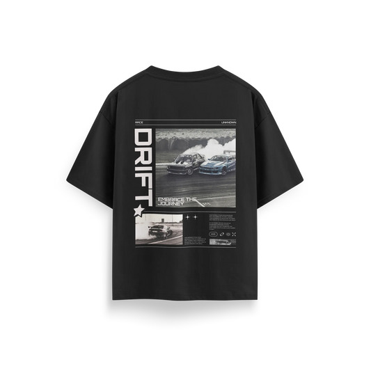 Unknown Drift - Black - Oversized T-Shirt
