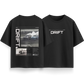 Unknown Drift - Black - Oversized T-Shirt