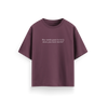 Who Needs Guns To Kill When You Have Words - Maroon - Oversized T-Shirt