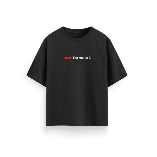 World Championships F1 - Black - Oversized T-Shirt