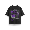 World Wide - Black - Oversized - T-Shirt