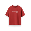 You Started It - Red - Oversized T-Shirt